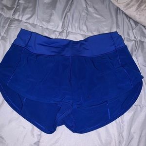 Lululemon royal blue shorts